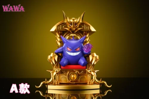 Small & Large Scale Throne Fortune Gengar - Pokemon Statue - WAWA Studio - Image 2
