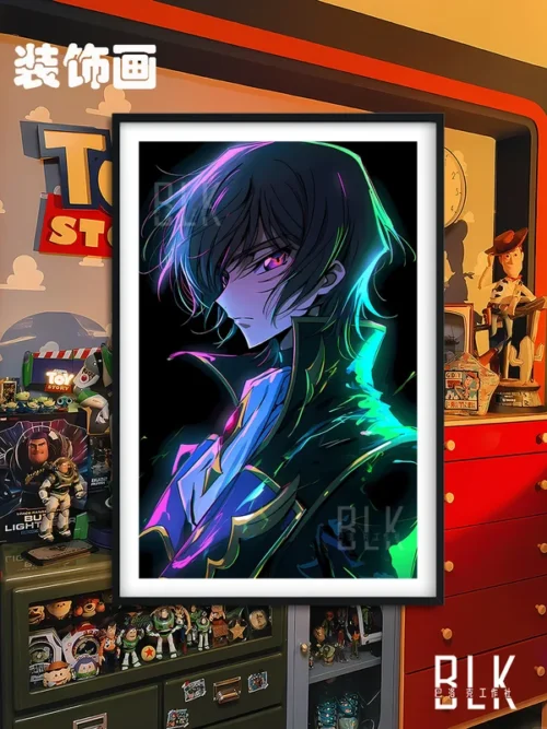 Shining Lelouch vi Britannia Decorative Painting - Code Geass - BLK Studio - Image 1