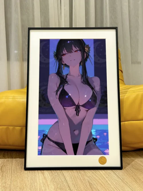 Yor Forger Poolside Decorative Painting - SPY X FAMILY - Xingkong Studio - Image 1