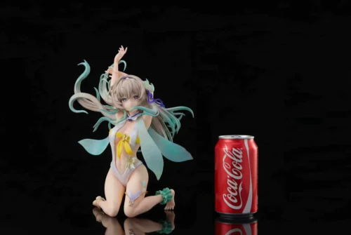 "Honkai Firefly 1/6 scale figure by SakuraCore Studio, showcasing exquisite sculpt, delicate features, and premium transparent atmospheric effects."