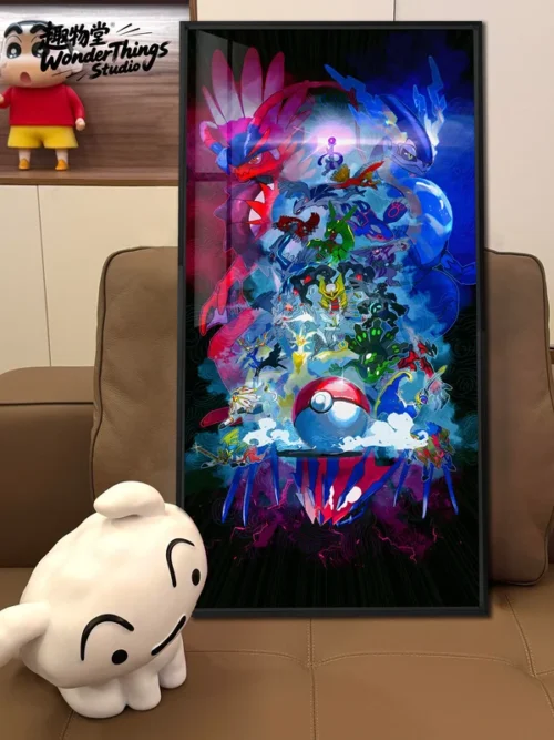 Legendary Pokemon Decorative Painting - Pokemon - QuWuTang Studio - Image 1