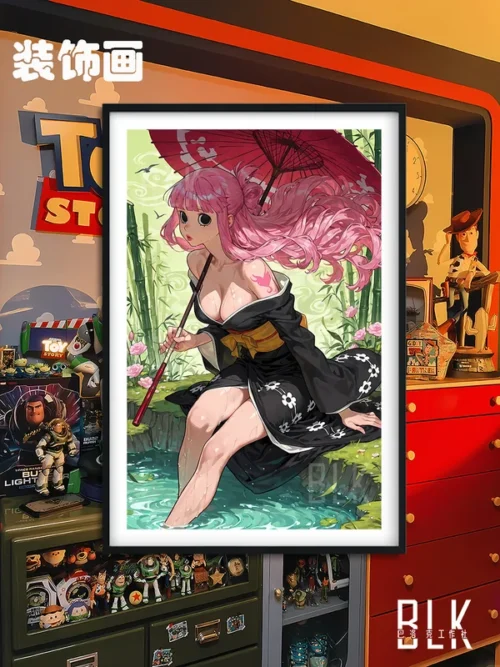 Japanese Style Perona Decorative Painting - ONE PIECE - BLK Studio - Image 1
