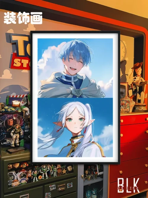Himmel's Smile Decorative Painting - Frieren: Beyond Journey's End - BLK Studio - Image 1
