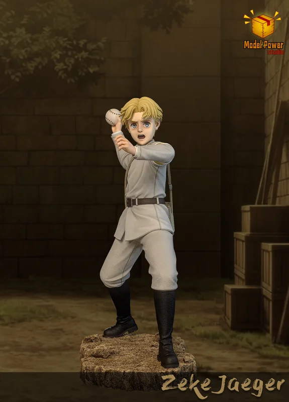 Zeke Yeager Dual Form - Attack On Titan Resin Statue - Model Power Studio - Image 5