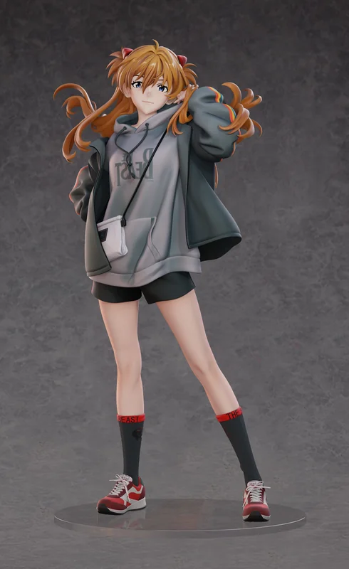 1/6 & 1/4 Scale Streetwear Asuka Langley Soryu - (EVA) Neon Genesis Evangelion Statue - BGA Studio - Image 1