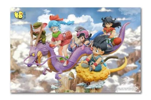 Shenron & Friends Diorama - Dragon Ball Resin Statue - DB Studios - Image 1