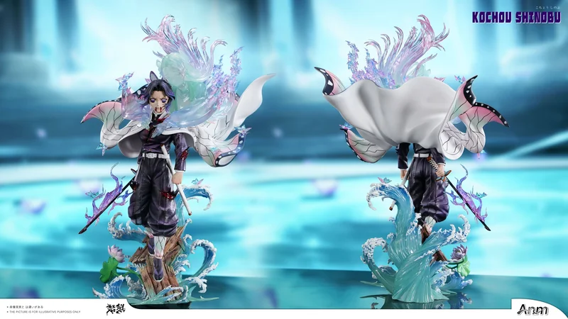 Shinobu Kocho & Kanae Kocho - Demon Slayer: Kimetsu no Yaiba Resin Statue - Anm Studio - Image 3