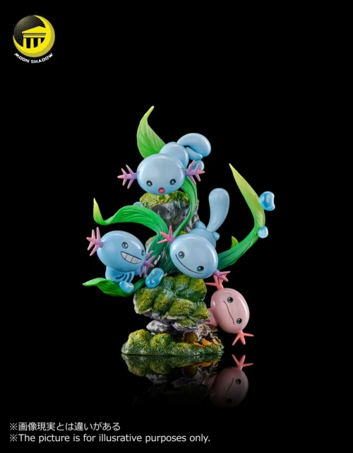 Natural Series Wooper Family - Pokemon Resin Statue - Moon Shadow Studios - Image 2