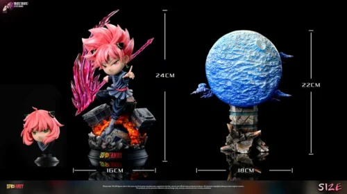 1/6 Scale Super Saiyan Rose Anya Forger - SPY X FAMILY Dragon Ball Resin Statue - Biubiu Studio - Image 1