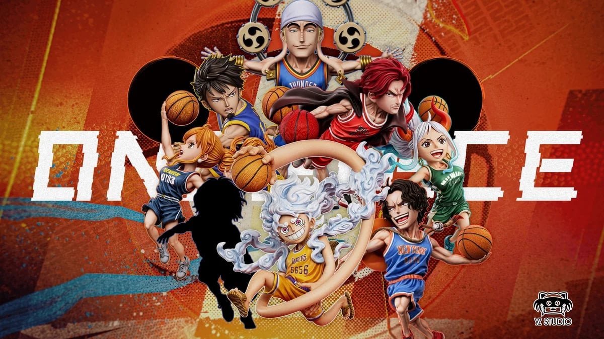 "Dynamic Trafalgar Law Warriors Crossover One Piece figure by YZ Studio. This playful collectible gallery reveals intricate sculpted details."