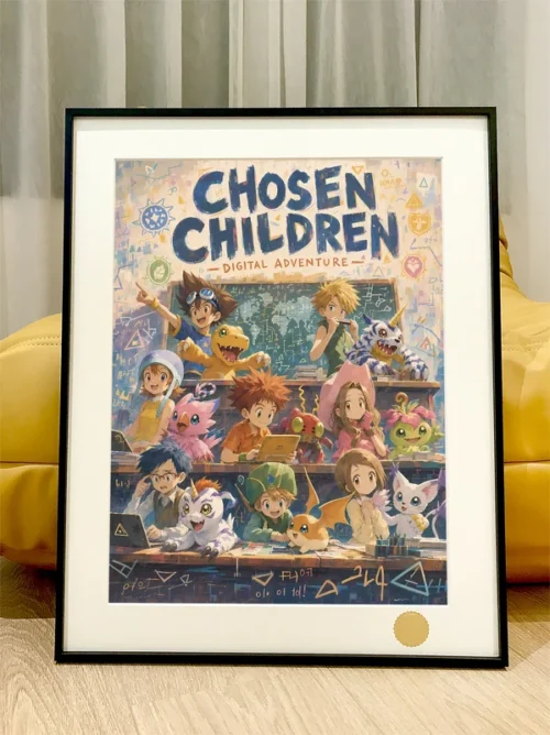 Digimon Adventure Classroom Decorative Painting - Digimon - Xingkong Studio - Image 1