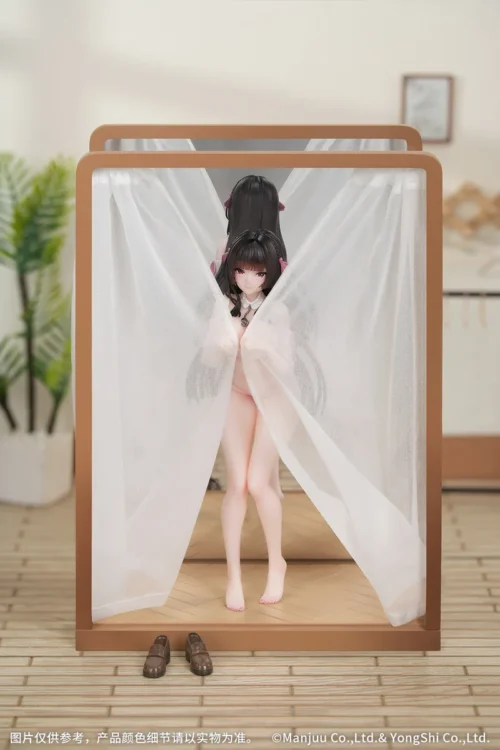 "Officially licensed Azur Lane Trinidad 1/8 scale figure from Myethos Studio, vividly depicting a dynamic and alluring Trinidad in a detailed locker."