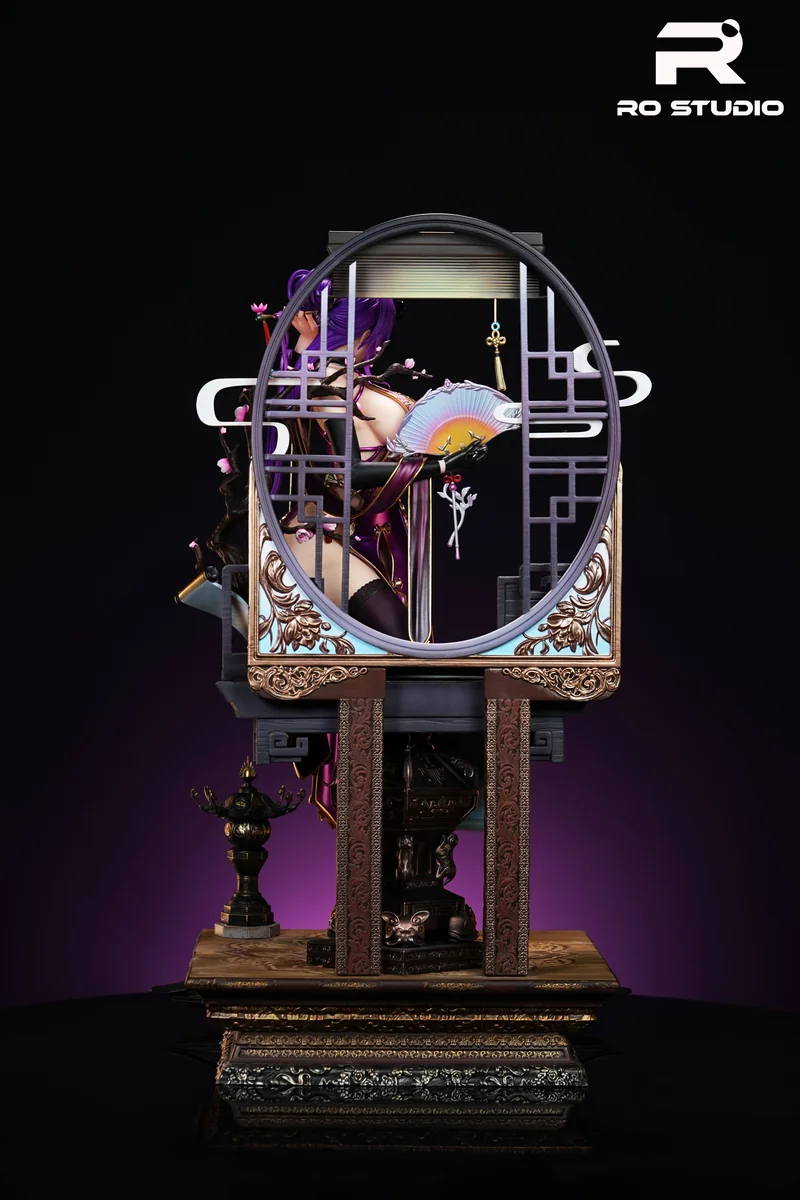 "Limited 1/4 Guofeng Kafka Honkai: Star Rail resin statue by RO Studio, showcasing exquisite ancient Chinese-inspired design details."