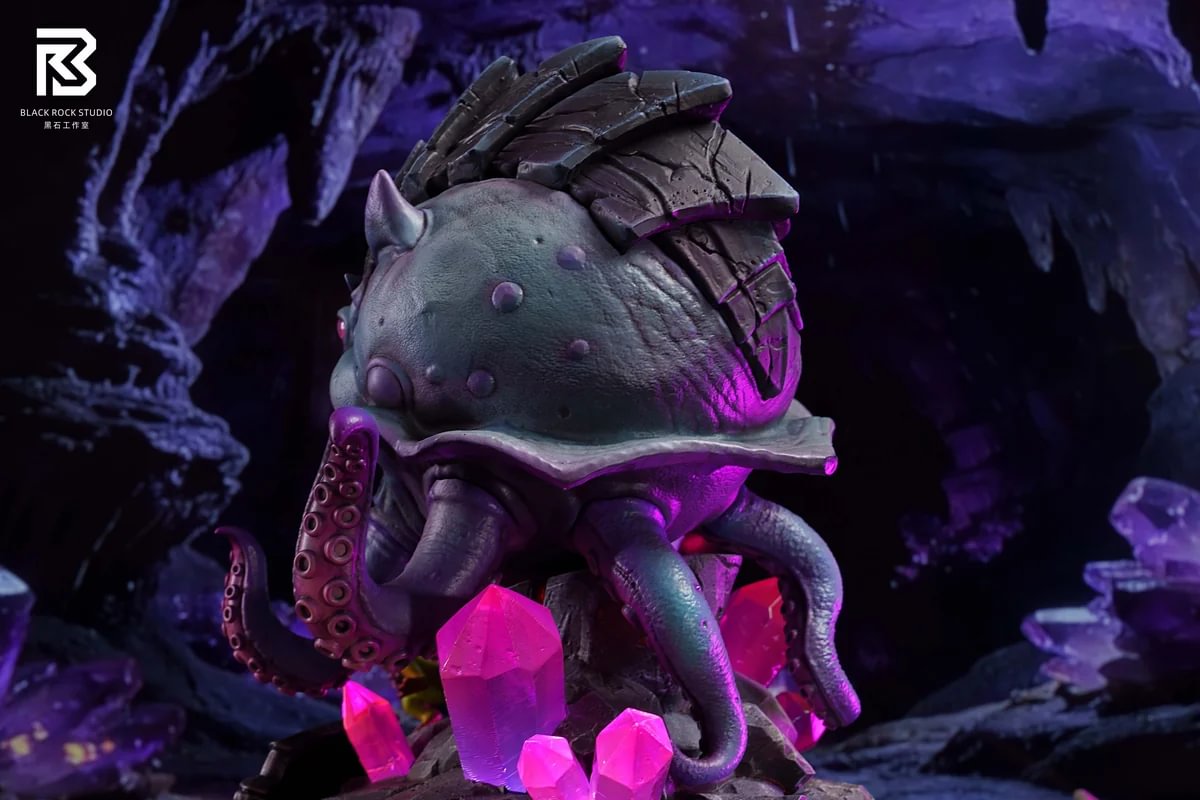 "Exclusive Q-version fantasy figures set: Gryphon, Beholder, Ogre Babies. Premium BRS Black Rock Studio collectibles with intricate sculpting."