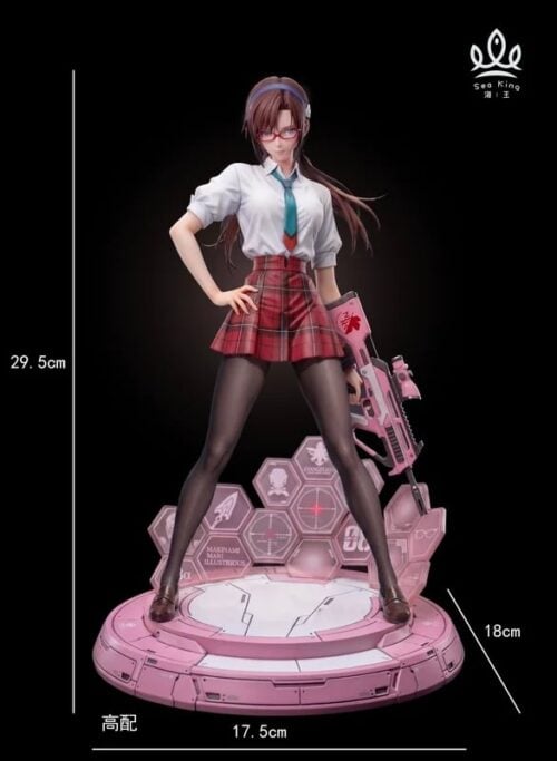 1/6 Scale Mari Illustrious Makinami - (EVA) Neon Genesis Evangelion Resin Statue - Sea King Studio - Image 1