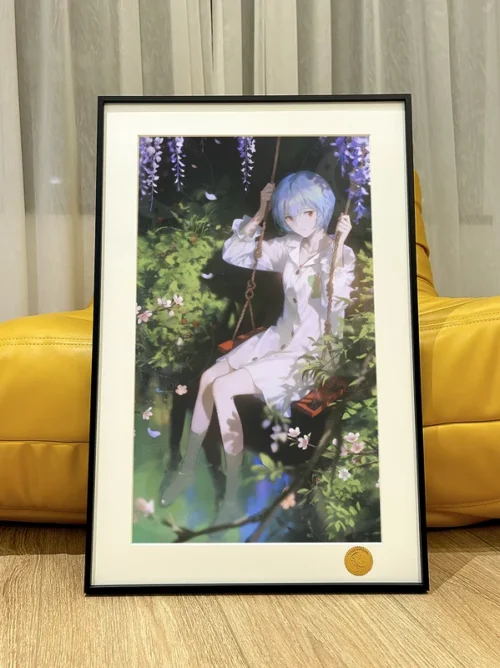Afternoon Ayanami Rei Decorative Painting - (EVA) Neon Genesis Evangelion - Xingkong Studio - Image 1