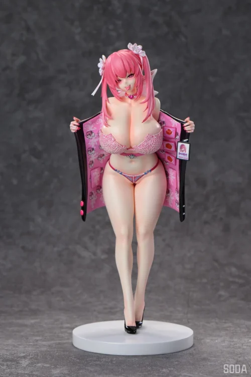 "Dynamic 1/6 I Am Not Doro figure by SODA x DISH Studio, showcasing the exclusive original character design with a sharp, futuristic aesthetic."