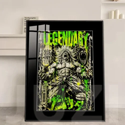 Absolute Power Broly Decorative Painting - Dragon Ball - JuZi Studio - Image 1