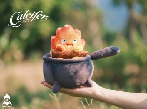 Calcifer Plush - Howl's Moving Castle Statue - NINETY SEVEN Studio - Image 1