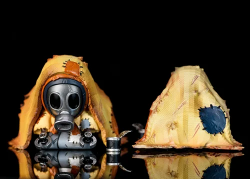 "Unique WCF Scale Akira Toriyama Beggar Bird Self-Portrait statue by LeaGue Studio, showcasing the iconic and whimsical artistic figure."