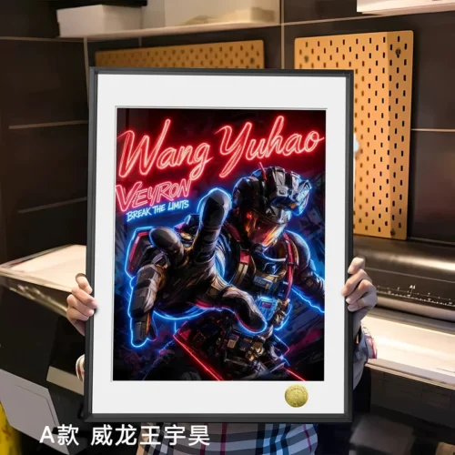 A3 & 4K Size Vyron & Zoya Decorative Painting - Delta Force - HuangGua Studio - Image 2