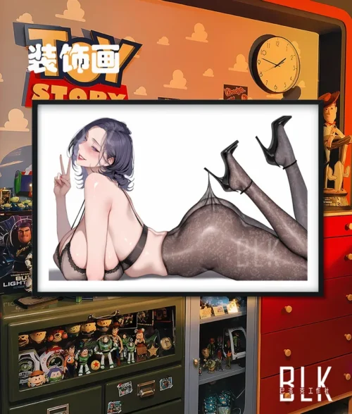 Stockings Kim Mi-jung Decorative Painting - A Wonderful New World - BLK Studio - Image 1