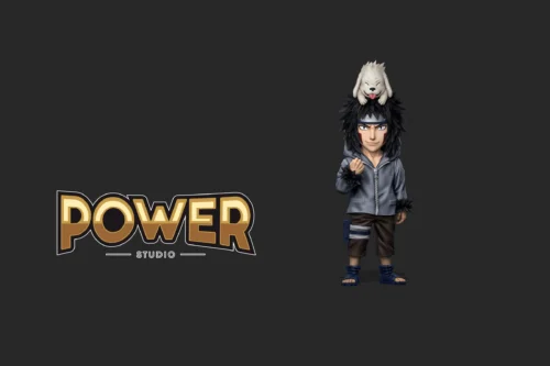 Childhood Kiba Inuzuka & Akamaru - Naruto Statue - Power Studio