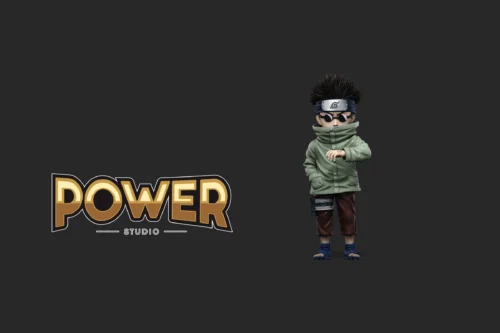 Childhood Shino Aburame - Naruto Statue - Power Studio