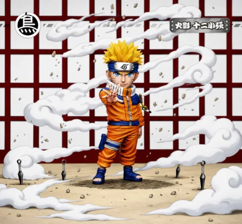 Naruto Uzumaki - Naruto Resin Statue - ToyBirds Studio
