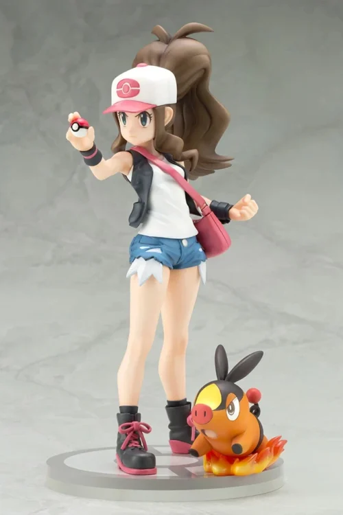 1/8 Scale PV304 Touko & Tepig - Pokemon Official Statue - Kotobukiya - Image 2
