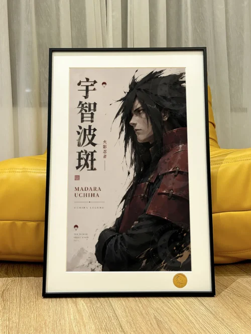 Madara Uchiha's Side View Decorative Painting - Naruto - Xingkong Studio