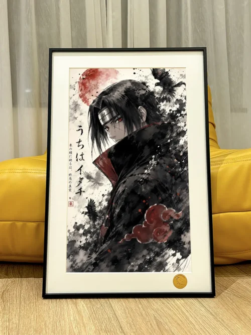 Chinese Style Itachi Uchiha Decorative Painting - Naruto - Xingkong Studio