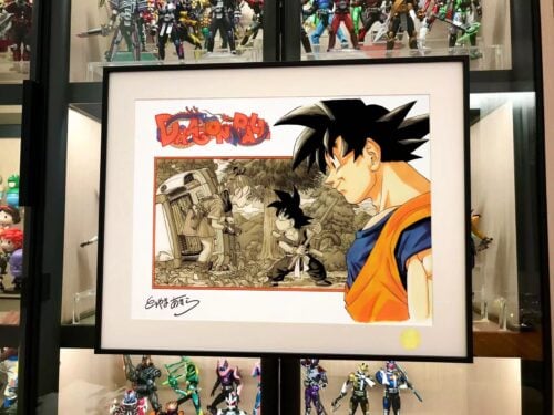 Son Goku First Meets Bulma Decoration Painting - Dragon Ball - Xingkong Studio - Image 2
