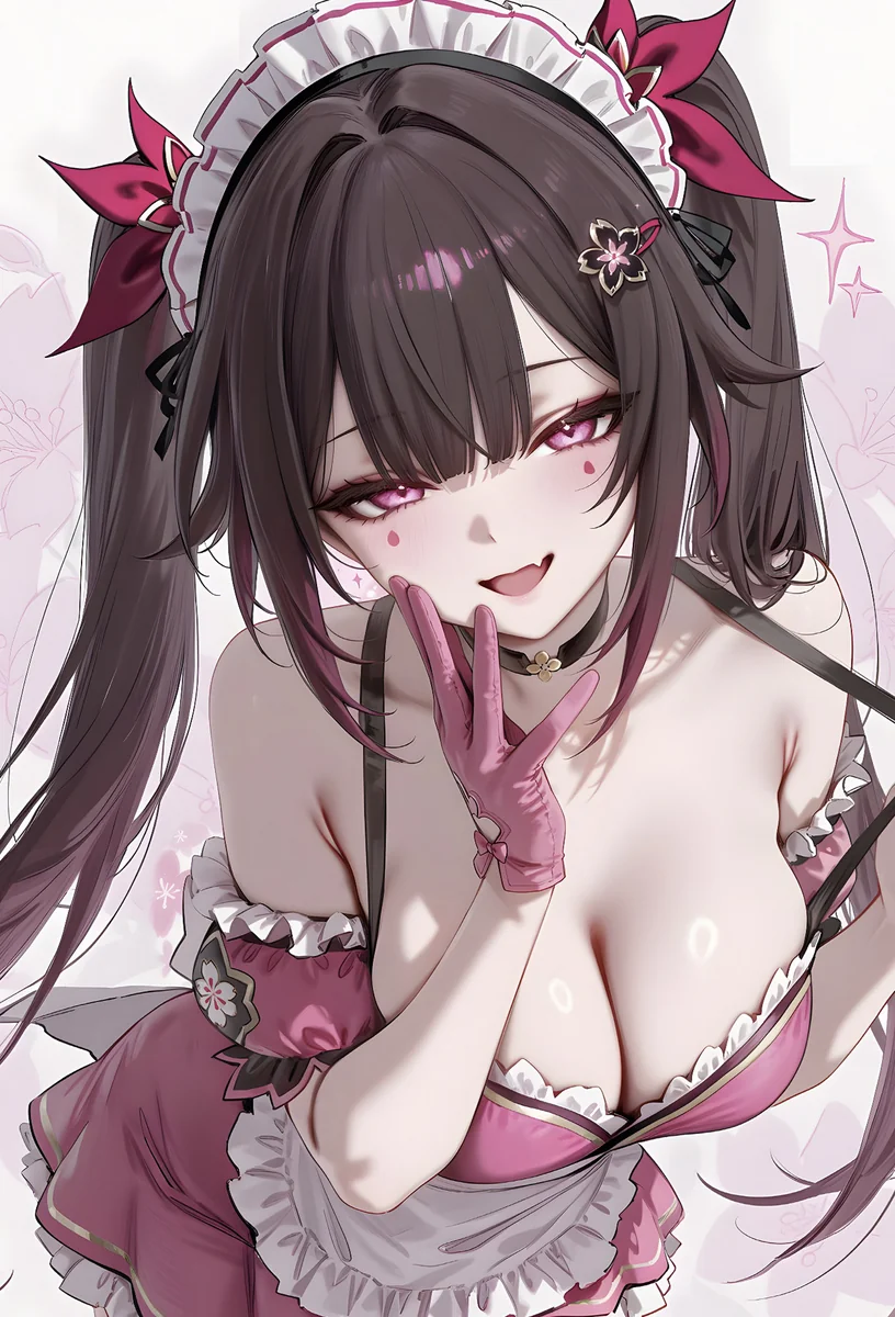 "Limited edition Honkai Star Rail Sparkle Maid decorative painting, showcasing her vibrant, playful allure and intricate outfit details from a dynamic."