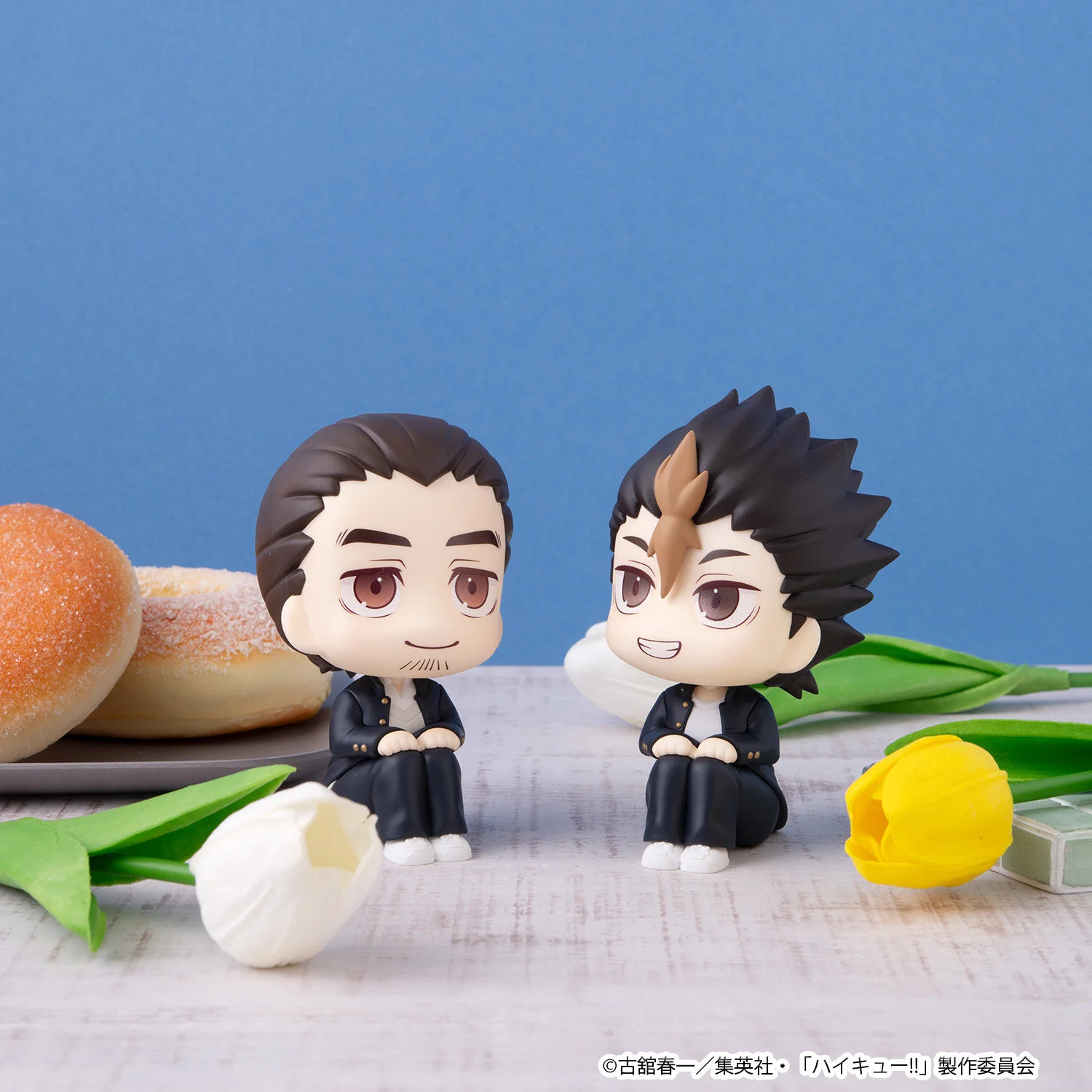 Look Up Series Special Collection Ver. Yu Nishinoya & Asahi Azumane - Haikyū!! Official Statue - MegaHouse - Image 3
