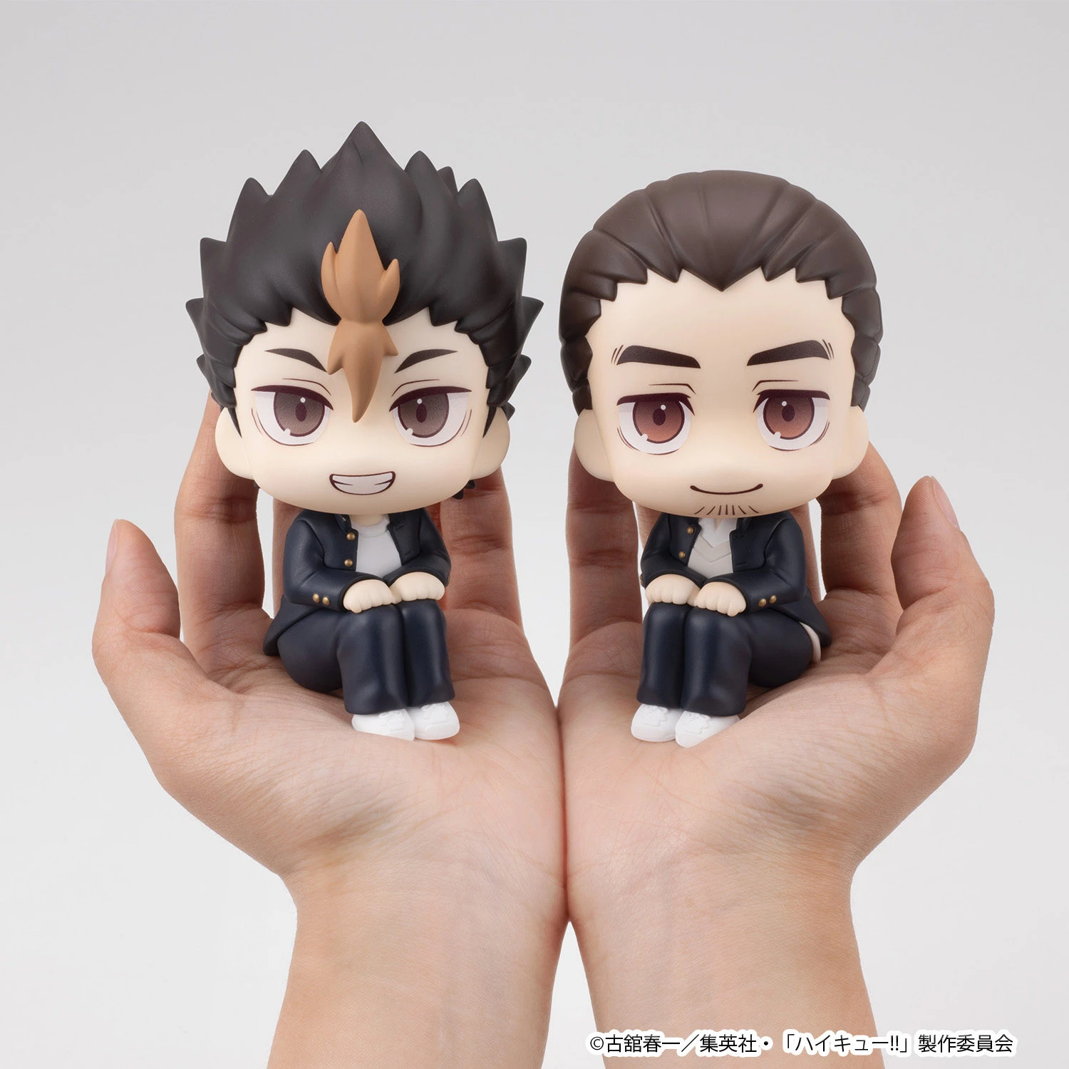 Look Up Series Special Collection Ver. Yu Nishinoya & Asahi Azumane - Haikyū!! Official Statue - MegaHouse - Image 1