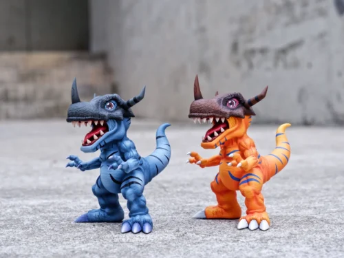 "Dynamic MDS Studio Greymon Digimon Adventure statue captures its iconic power, a premium collectible figure essential for any evolution series."