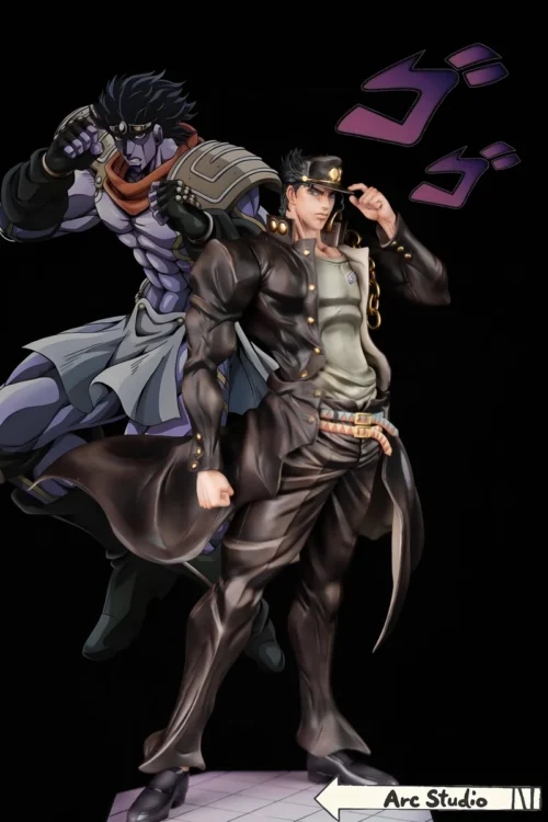 "Premium 1/6 Jotaro Kujo resin statue, limited edition. JoJo's Bizarre Adventure. Iconic powerful stance, fine sculpt, all angles."