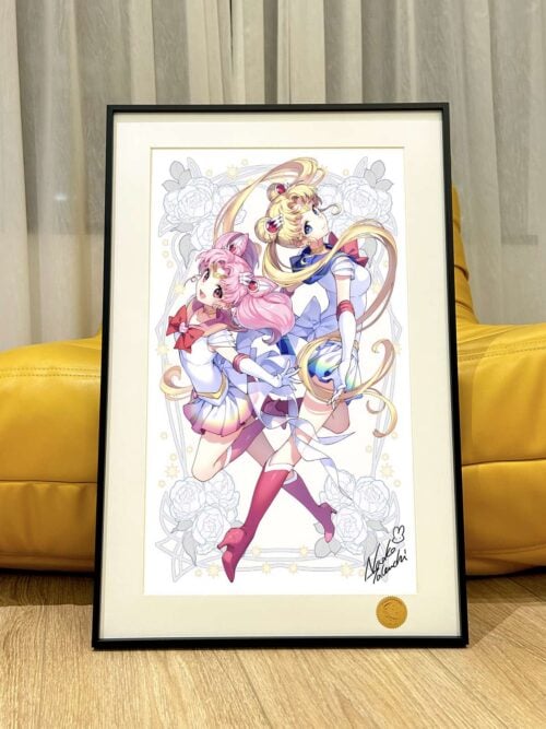 Usagi Tsukino & Chibiusa Decorative Painting - Sailor Moon - Xingkong Studio - Image 1