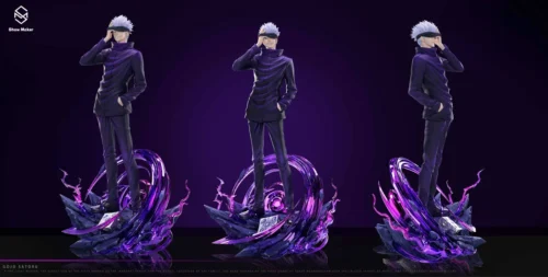 "1/6 Gojo Satoru Jujutsu Kaisen Limited Edition statue by ShowMaker Studio. Dynamic angles highlight his Limitless power and intricate details."