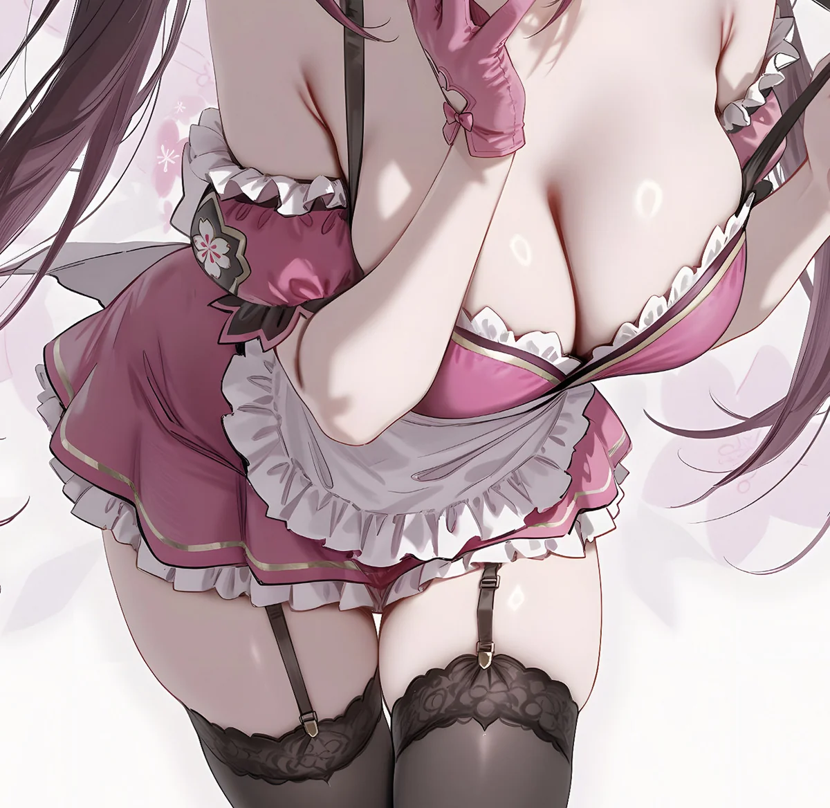"Vibrant Honkai Star Rail Sparkle maid outfit decorative painting by H-TWO Studio, a limited edition art print showcasing intricate details."