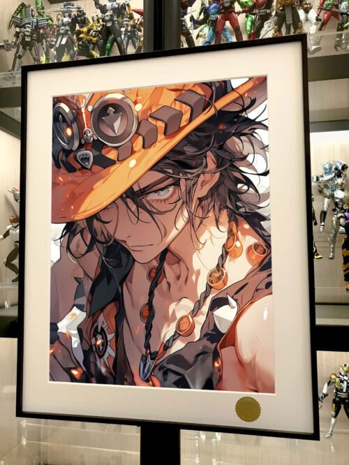 Fire Fist Portgas D. Ace Decorative Painting - ONE PIECE - Xingkong Studio - Image 2