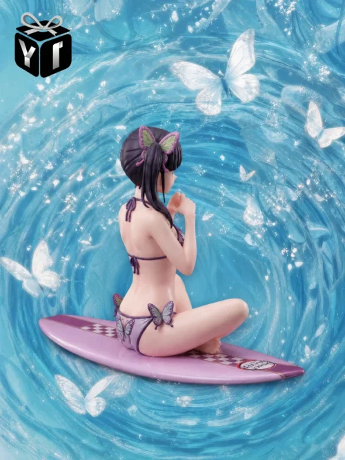 "Premium 1/6 Swimsuit Kanao Tsuyuri Limited Edition Demon Slayer figure by YI-Studio, highlighting her serene, dynamic pose and sculpted details."