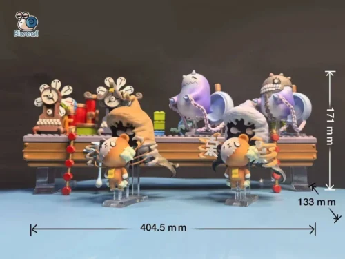 "Exclusive MapleStory Vanishing Time Statue by Blue Snail Studio, a dynamic diorama capturing the iconic boss encounter with intricate time-themed."