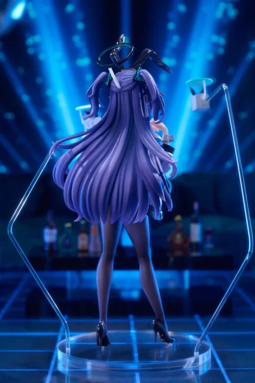 "Limited Edition Hayase Yuuka Bunny Girl Blue Archive statue. Exclusive. Elegant, vibrant, premium sculpt from multiple angles."