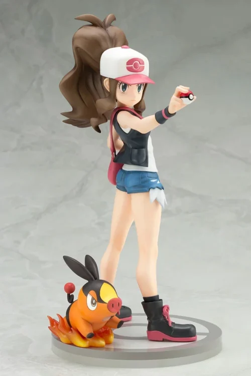 1/8 Scale PV304 Touko & Tepig - Pokemon Official Statue - Kotobukiya - Image 1