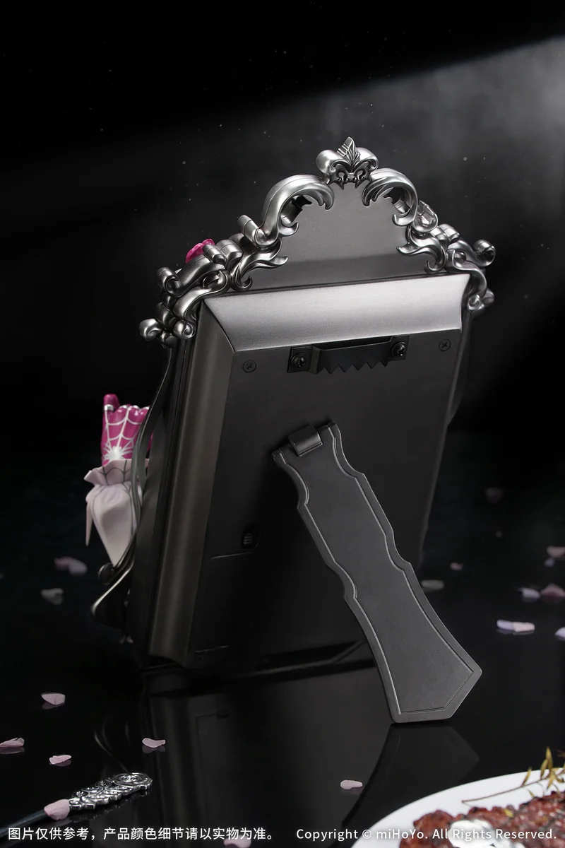 "Official Honkai: Star Rail Kafka 'Just Wait' LED statue by Myethos. Gallery captures premium sculpting, dynamic pose, and futuristic diorama details."