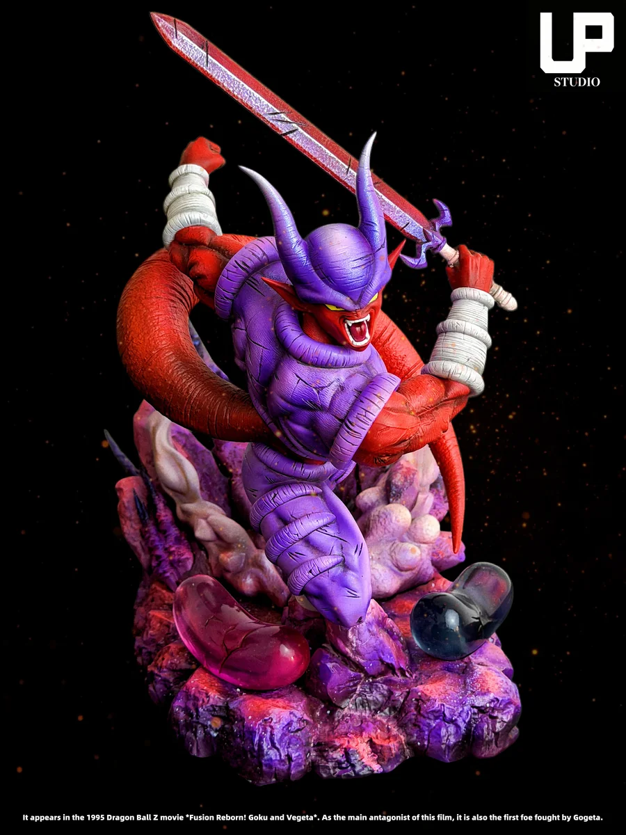 Gallery of the limited edition 1/6 scale Janemba Dragon Ball Z resin statue, revealing its menacing details, intricate base, and powerful aura.