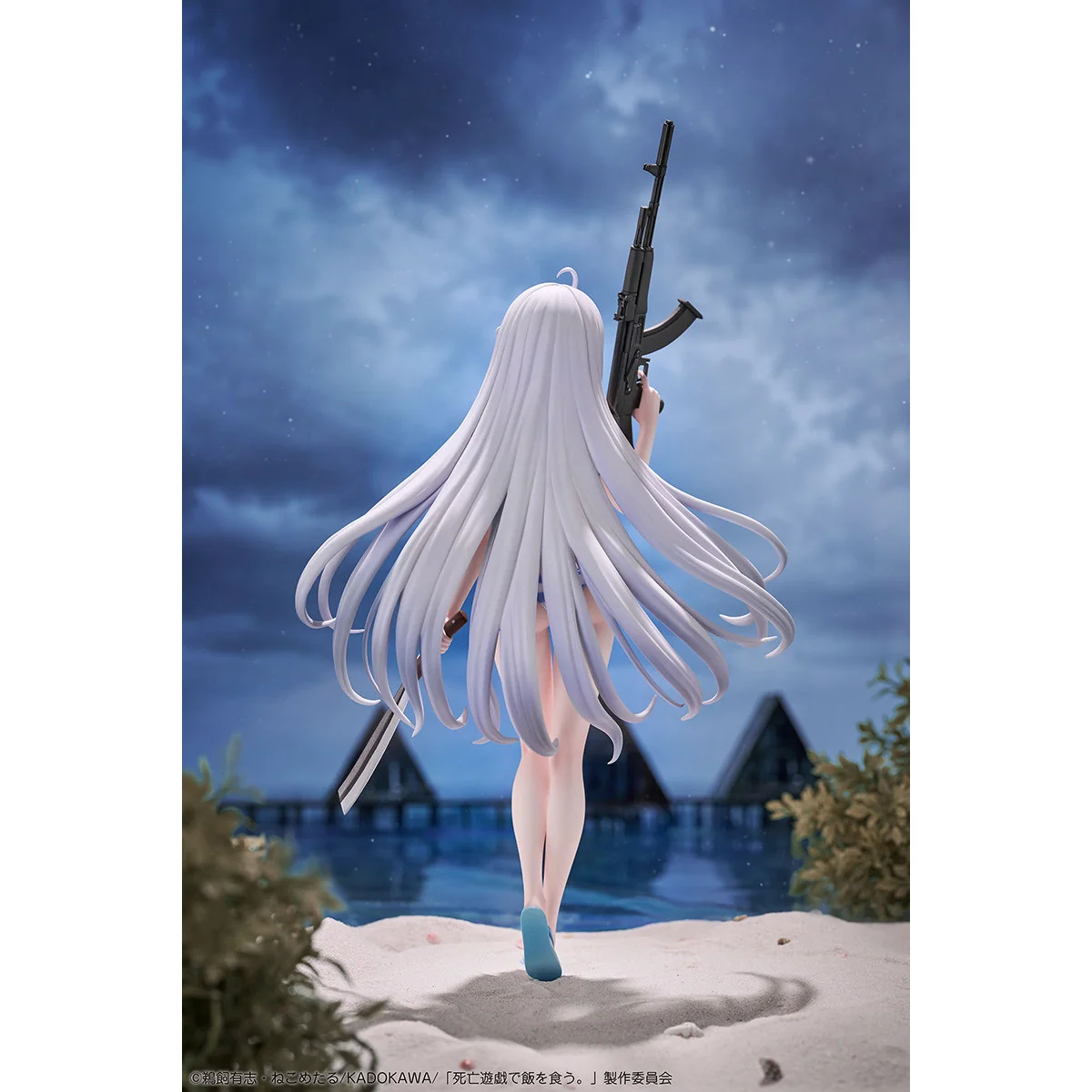 "Dynamic 1/7 Yƫrei PVC figure from Design COCO Studio, showcasing intricate ethereal details and menacing presence from various angles."