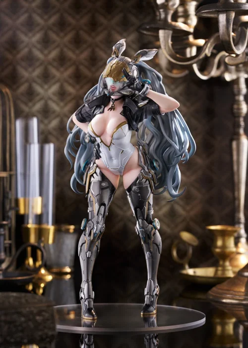 "Ultimate Bonnie figure by Max Factory. Dynamic futuristic warrior from The First Descendant, intricate weapon, premium craftsmanship."